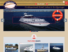 Tablet Screenshot of middlesoundboatworks.com